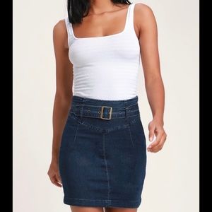 Free People Livin’ It Up Pencil Mini Skirt